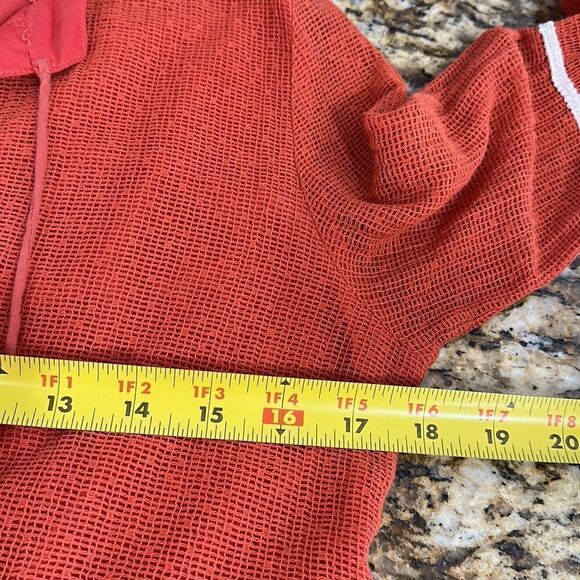 Cute Options Cotton Boho Peasant Tassel Ties Long Sleeve Top Blouse Size S - Picture 6 of 8